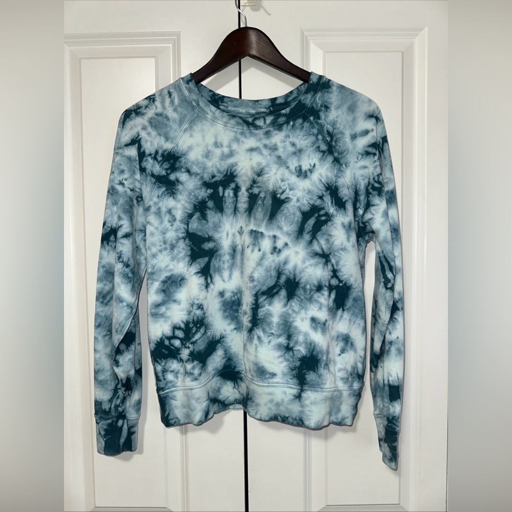 Athleta Lightweight Tie Die Longsleeve Shirt XS